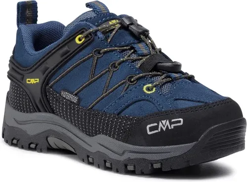 Trekingová obuv CMP - Kids Rigel Low Trekking Shoes Wp 3Q13244 Blue Ink/Yellow 10MF Trekingová obuv CMP - Kids Rigel Low Trekking Shoes Wp 3Q13244 Blue Ink/Yellow 10MF