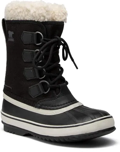 Snehule SOREL - Winter Carnival NL3483 Black/Stone 011