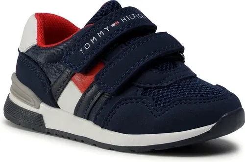 Sneakersy Tommy Hilfiger - Low Cut Velcro Sneaker T1B4-30481-0732 M Blue 800