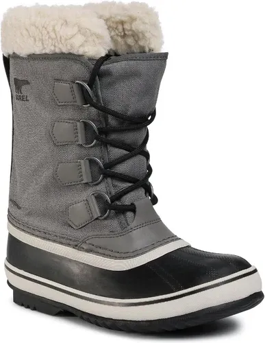 Snehule SOREL - Winter Carnival NL3483 Quarry/Black 052