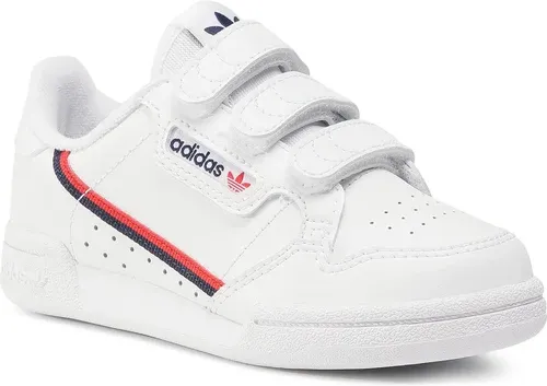 Topánky adidas - Continental 80 Cf C EH3222 Ftwwht/Ftwwht/Scarle