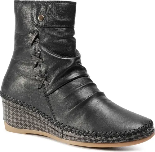 Členkové čižmy MANITU - 962308 Schwarz 1 Členkové čižmy MANITU - 962308 Schwarz 1