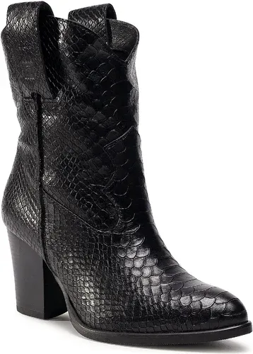 Členkové čižmy NESSI - 20775 Czarny At