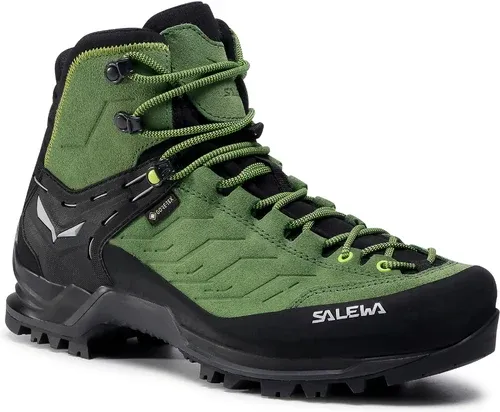 Trekingová obuv Salewa - Mtn Trainer Mid Gtx GORE-TEX 63458-5949 Myrtle/Fluo Green