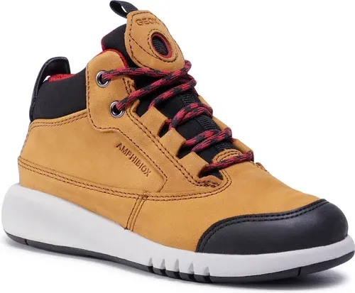 Sneakersy Geox - J Aeranter B.Abx A J04CYA 0CL11 C6361 S Lt Brown/Dk Red