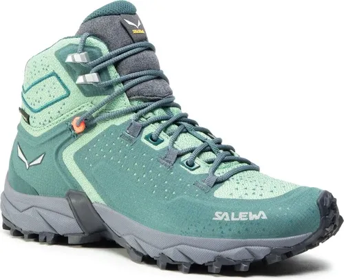 Trekingová obuv Salewa - Ws Alpenrose 2 Mid Gtx 8540 Atlantic Deep/Feld Green Trekingová obuv Salewa - Ws Alpenrose 2 Mid Gtx 8540 Atlantic Deep/Feld Green