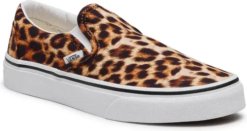 Tenisky Vans - Classic Slip-On VN0A5AO83I61 (Leopard) Black/Truewhite