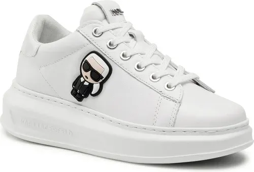 Sneakersy KARL LAGERFELD - KL62530 White Lthr/Mono