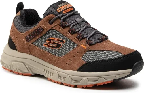 Trekingová obuv SKECHERS - Oak Canyon 51893/BRBK Brown/Black