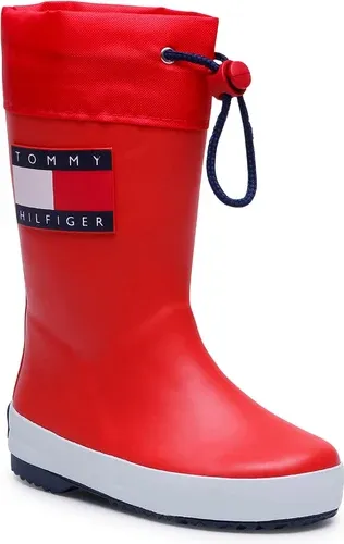 Gumáky Tommy Hilfiger - Rain Boot T3X6-30766-0047 M Red 300