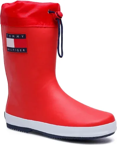 Gumáky TOMMY HILFIGER - Rain Boot T3X6-30766-0047 S Red 300