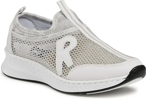 Sneakersy RIEKER - N5654-80 Weiss