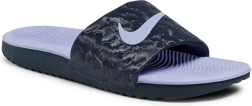 Šľapky Nike - Kawa Slide (GS/PS) 819352 405 Thunder Blue/Purple Pluse