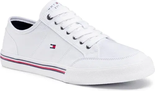 Tenisky Tommy Hilfiger - Core Corporte Textile Sneaker FM0FM03390 White YBR