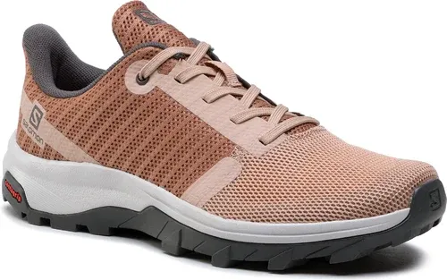 Trekingová obuv Salomon - Outbound Prism W 412681 20 M0 Sirocco/Mocha Mousse/Alloy