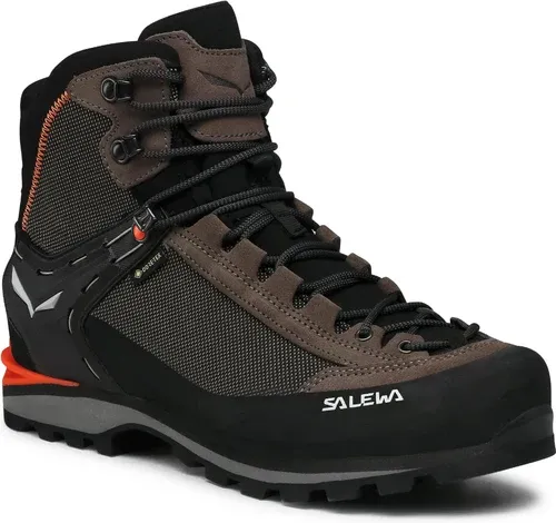 Trekingová obuv Salewa - Ms Crow Gtx GORE-TEX 7512 Wallnut/Fluo Orange