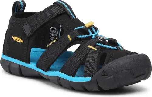 Sandále Keen - Seacamp II Cnx 1025141 Black/Keen Yellow