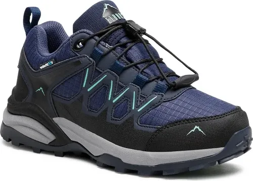 Trekingová obuv Elbrus - Euberen Low Wp Wo's Navy/Minat