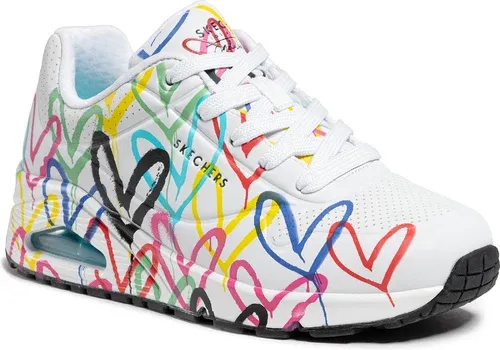 Sneakersy SKECHERS - Spread The Love 155507/WMLT White/Multi