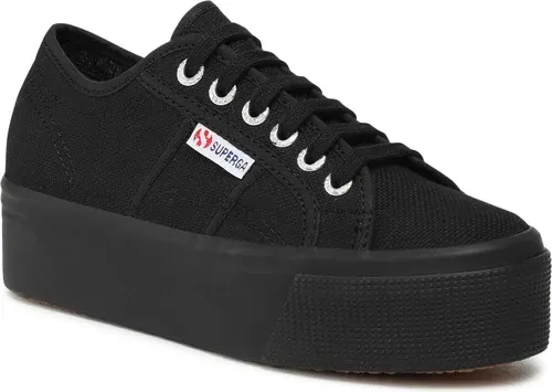 Tenisky SUPERGA - 2790 Cotw Linea Up And Down S9111LW Full Black 996