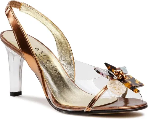 Sandále AZURÉE - Malaba 01TC01 Miroir Cuivre 01