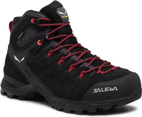 Trekingová obuv Salewa - Ws Alp Mate Mid Wp 61385-0998 Black Out/Virtual Pink Trekingová obuv Salewa - Ws Alp Mate Mid Wp 61385-0998 Black Out/Virtual Pink