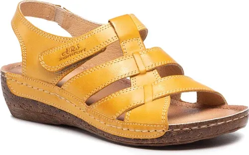 Sandále WALDI - 0853 Żółty 1