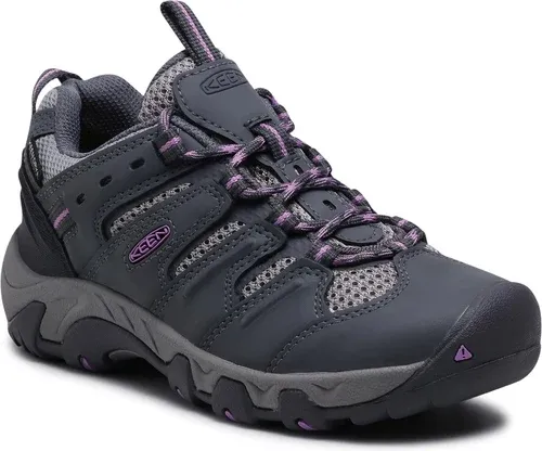 Trekingová obuv Keen - Koven Wp W 1025157 Steel Grey/African Violet