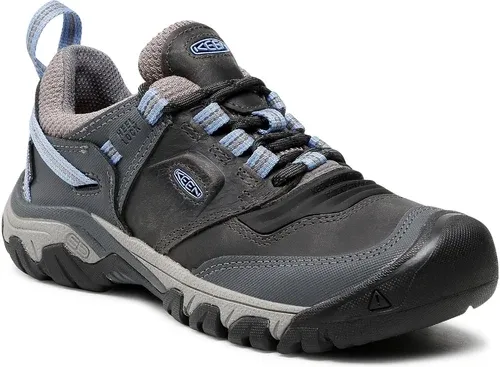 Trekingová obuv Keen - Ridge Flex Wp W 1024923 Steel Grey/Hydrengea