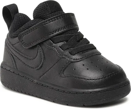 Topánky NIKE - Court Borough Low 2 (Tdv) BQ5453 001 Black/Black/Black