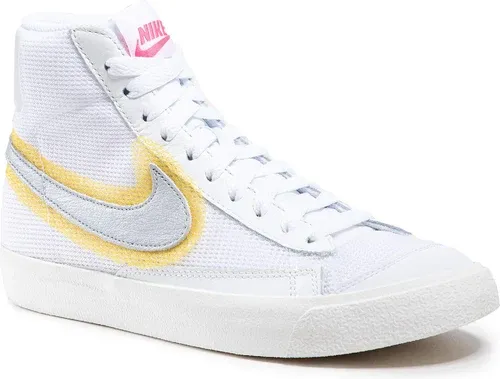 Topánky NIKE - Blazer Mid Vntg '77 CZ8105 100 White/Mettalic Silver