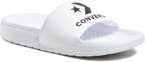 Šľapky Converse - All Star Slide Slip 171215C White/Black/White