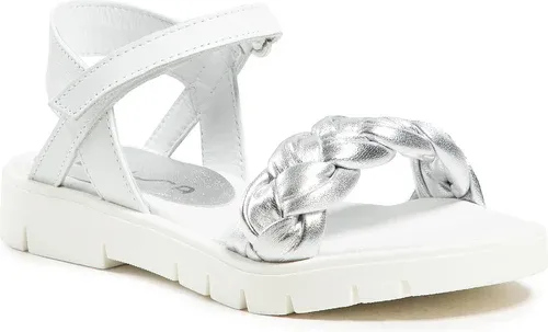 Sandále UNISA - Nansa Lmt Va M Silver/Whit