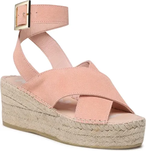 Espadrilky MANEBI - Wedges W Belt W 1.4 Wb Pastel Rose