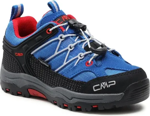 Trekingová obuv CMP - Kids Rigel Low Trekking Shoe Wp 3Q54554 Cobalto/Stone/Fire 04NG Trekingová obuv CMP - Kids Rigel Low Trekking Shoe Wp 3Q54554 Cobalto/Stone/Fire 04NG