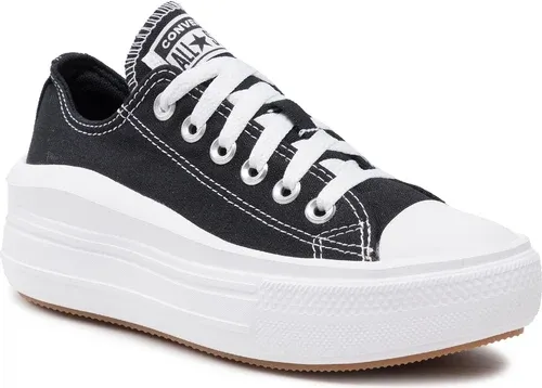 Tramky CONVERSE - Ctas Move Ox 570256C Black/White/White