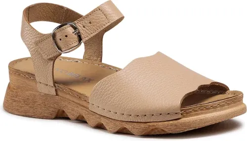 Sandále RYŁKO - 1IFS4_QQ Beżowy 5LT