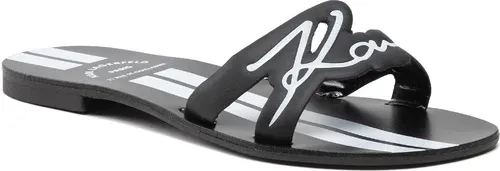 Šľapky KARL LAGERFELD - KL80480 Black Lthr