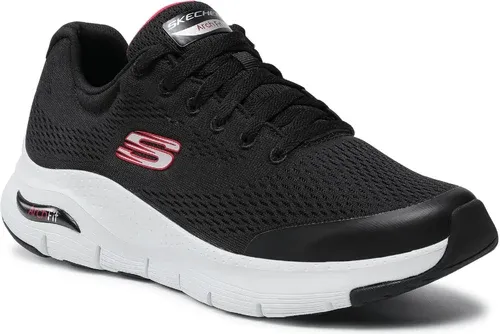 Sneakersy SKECHERS - Arch Fit 232040/BKRD Black/Red