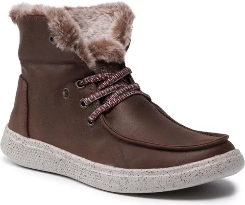 Členkové čižmy SKECHERS - Hang Glider 113443/BRN Brown