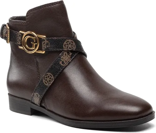 Členkové čižmy GUESS - Floriza FL7FRZ LEA09 DBROW