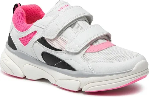 Sneakersy Geox - J Lunare G. E J02BGE 0BC14 C0563 S White/Fuchsia