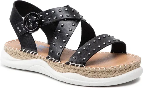 Espadrilky SKECHERS - BOBS Island Crush 113725/BLK Black