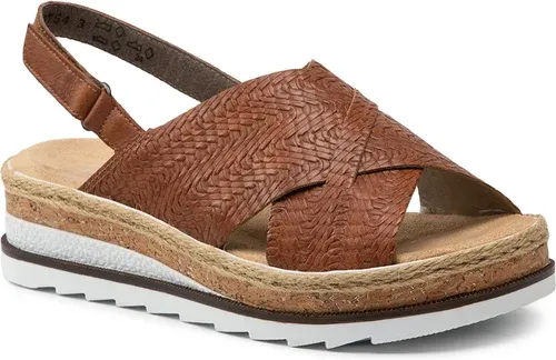 Espadrilky RIEKER - V79B4-25A Brown
