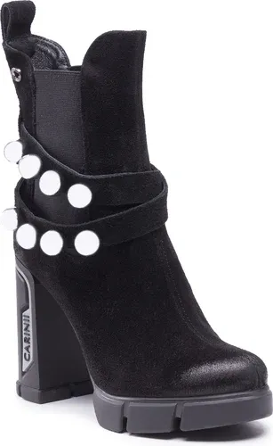 Členkové čižmy CARINII - B7498 H20-000-000-E36