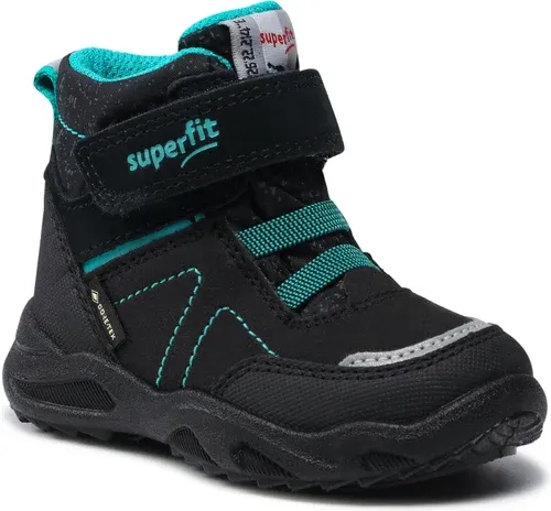 Členková obuv SUPERFIT - GORE-TEX 1-009227-0010 M Schwarz/Grün