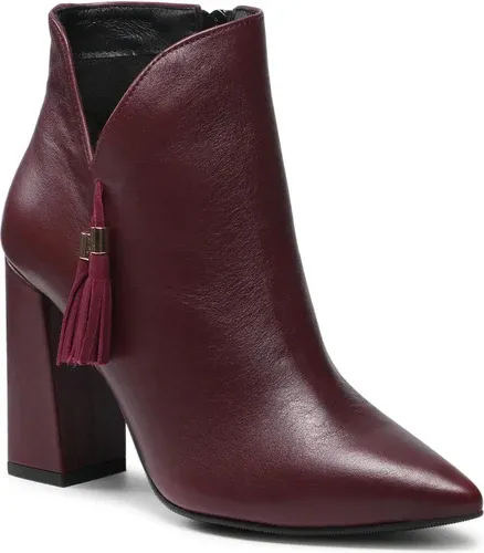 Členkové čižmy MACCIONI - 981.607.9335 Bordová