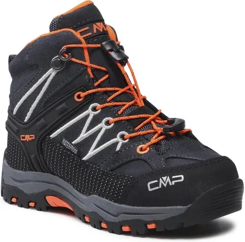 Trekingová obuv CMP - Rigel Mid Trekking Shoe Wp 3Q12944 Antracite/Flash Orange 47UG