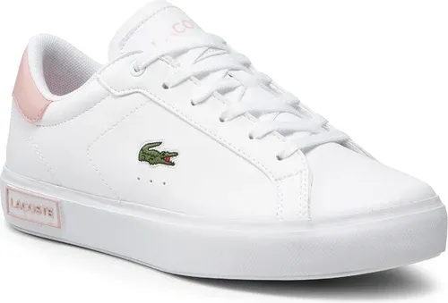 Sneakersy LACOSTE - Powercourt 0721 1 Suj 7-41SUJ00141Y9 Wht/Lt Pink