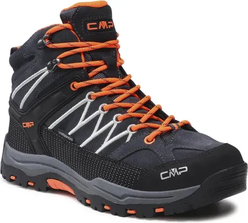 Trekingová obuv CMP - Kids Rigel Mid Trekking Shoe Wp 3Q12944J Antracite/Flash Orange 47UG